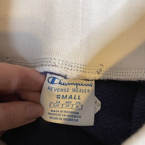 Champion Reverse Weave Skirt Size Small Blue Pull On Stretch Waist Sporty Athltc - Picture 5 of 6